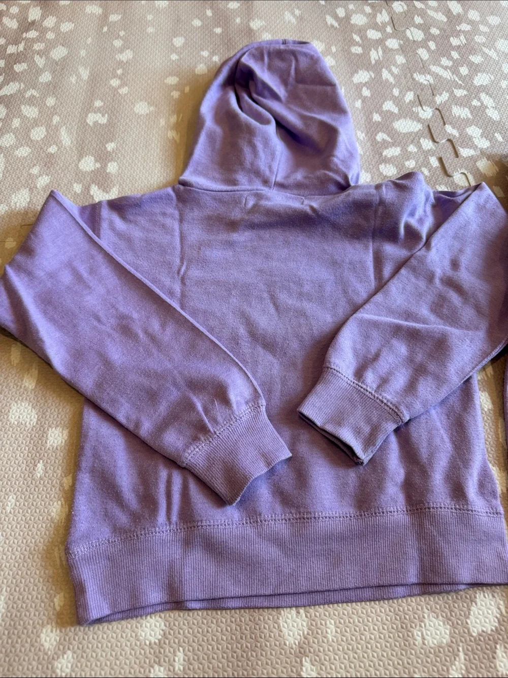 Girls Do Too Lavender Teddy Bear Hoodie & Jogger Sweat Set Size 5 Cute Cozy